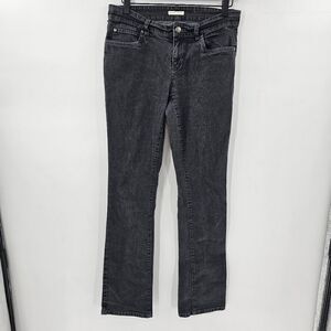 Eileen fisher organic cotton jeans black 4